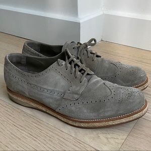PRADA Oxford Raffia Trim - Men’s Size 11